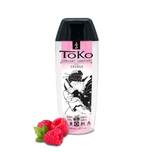 Интимная смазка TOKO Aroma Raspberry Feeling с ароматом малины - 165 мл. - Shunga - купить с доставкой в Кисловодске