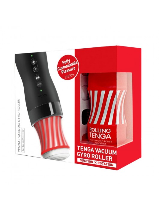 Набор Tenga Vacuum Gyro Roller 3s: мастурбатор и устройство для вращения и создания вакуума - Tenga - в Кисловодске купить с доставкой