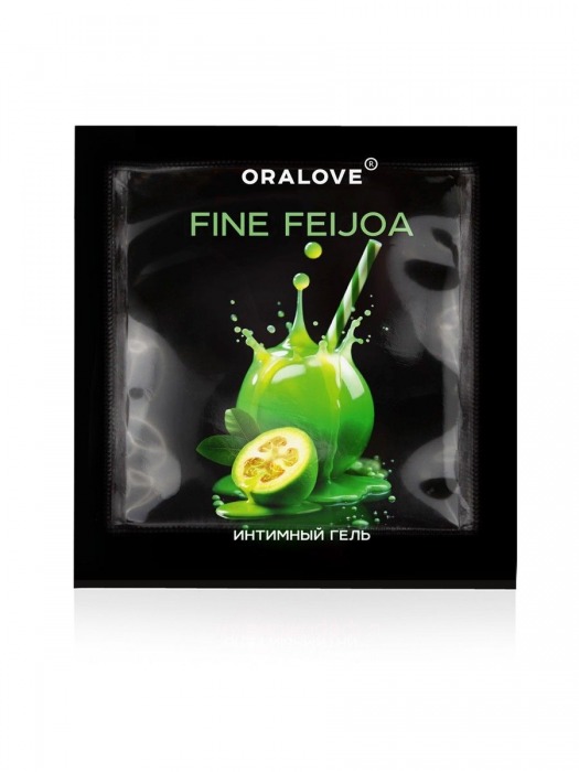 Саше съедобной оральной смазки OraLove с ароматом фейхоа - 3 гр. - Биоритм - купить с доставкой в Кисловодске