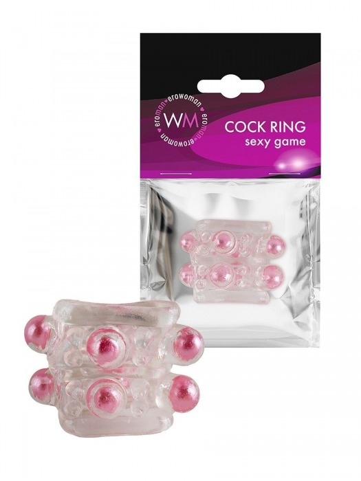 Прозрачная насадка на пенис с цветными шариками - Erowoman-Eroman - в Кисловодске купить с доставкой