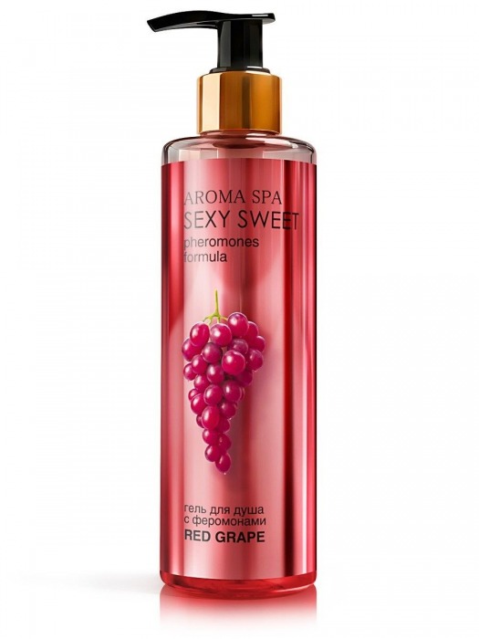 Гель для душа с феромонами и ароматом винограда Red Grape - 200 мл. -  - Магазин феромонов в Кисловодске