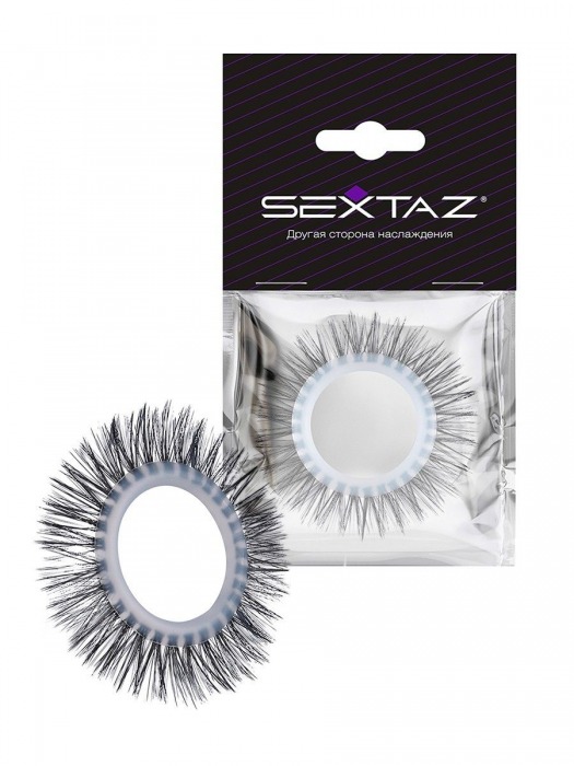 Круглое эрекционное кольцо с длинными «ресничками» - Sextaz - в Кисловодске купить с доставкой