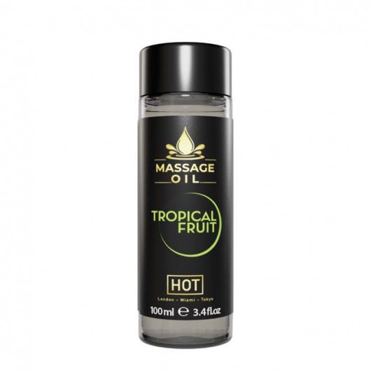 Массажное масло c ароматом тропических фруктов Massage Oil - 100 мл. - HOT - купить с доставкой в Кисловодске