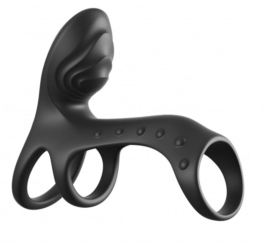 Черная насадка на пенис Ultimate Couples Cage Pro - Pipedream - в Кисловодске купить с доставкой