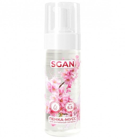 Пенка-мусс для интимной гигиены SGAN с пребиотиками - 150 мл. - SGAN - купить с доставкой в Кисловодске