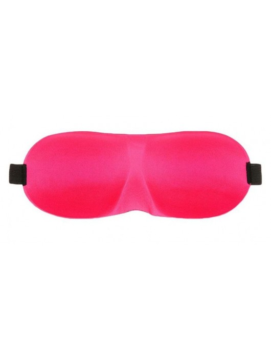 Розовая глухая маска на резинке - Sitabella - купить с доставкой в Кисловодске