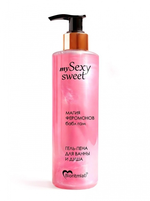 Гель-пена для ванны и душа Sexy Sweet с феромонами и ароматом бабл-гам - 200 мл. -  - Магазин феромонов в Кисловодске