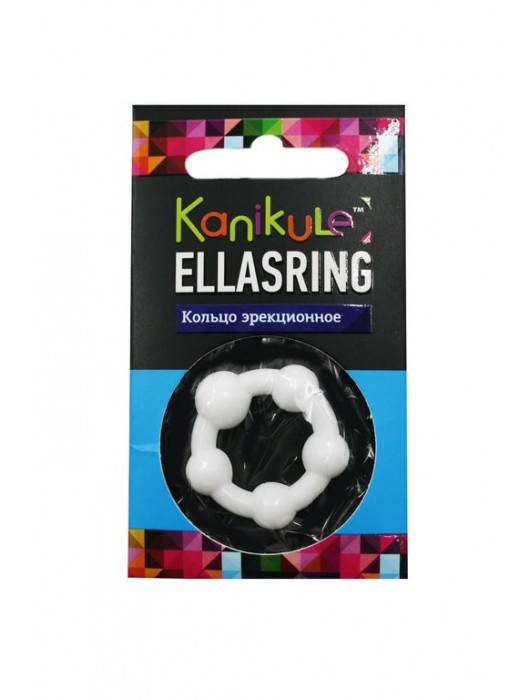 Цветное эрекционное кольцо с шариками Ellasring - Sitabella - в Кисловодске купить с доставкой