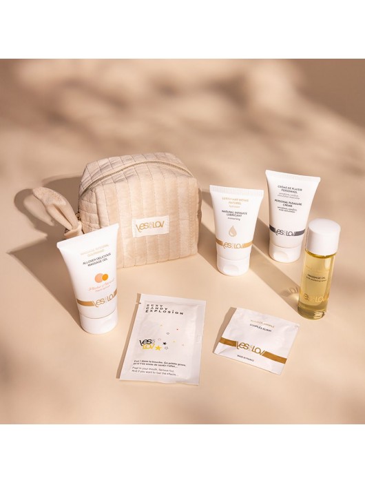 Набор YESforLOV La Trousse Enchantée в бежевой косметичке - YESforLOV - купить с доставкой в Кисловодске