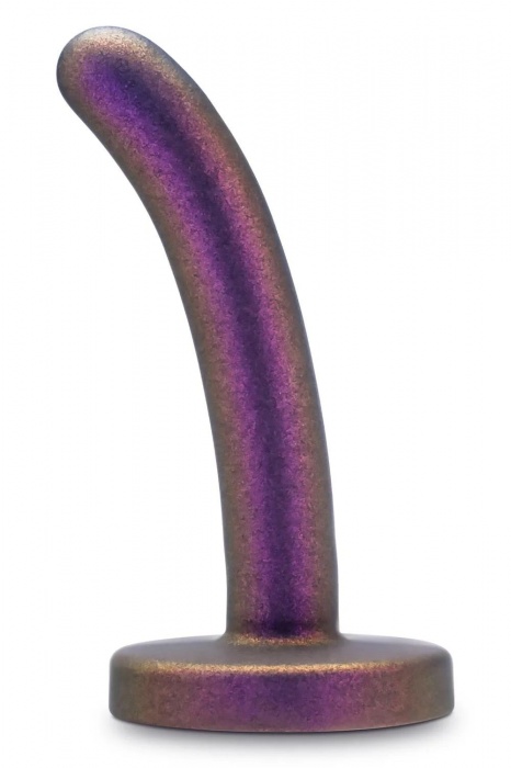 Фиолетовая насадка с гладкой поверхностью Surrender 4.75 Inch Beginner Pegging Dildo - 12 см. - Blush Novelties - купить с доставкой в Кисловодске