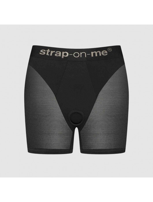 Трусики-шорты для фиксации насадок Strap-on-me Harness Lingerie Halo - size S - Strap-on-me - купить с доставкой в Кисловодске