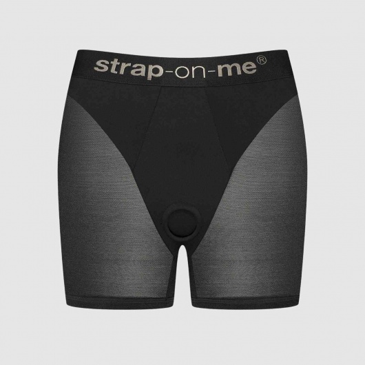 Трусики-шорты для фиксации насадок Strap-on-me Harness Lingerie Halo - size L - Strap-on-me - купить с доставкой в Кисловодске