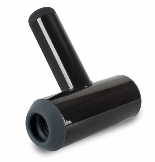 Черный мастурбатор с удобной ручкой Masturbator with 2 Functions - Orion - в Кисловодске купить с доставкой
