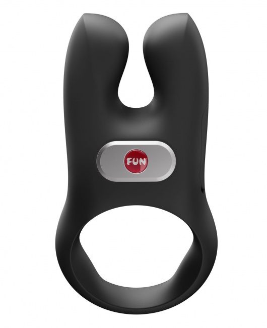 Черное эрекционное виброкольцо Nos - Fun Factory - в Кисловодске купить с доставкой