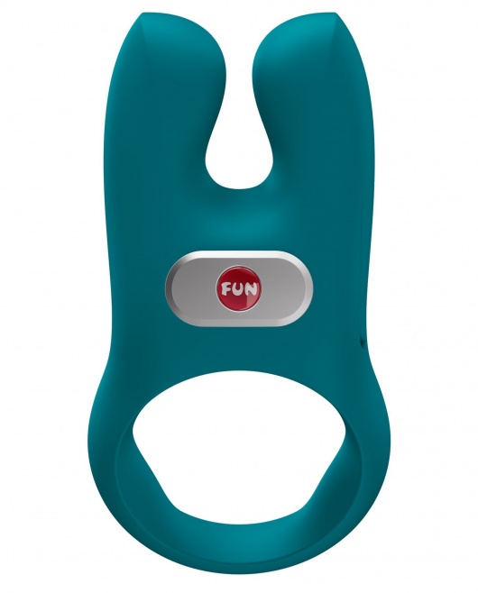 Зеленое эрекционное виброкольцо Nos - Fun Factory - в Кисловодске купить с доставкой