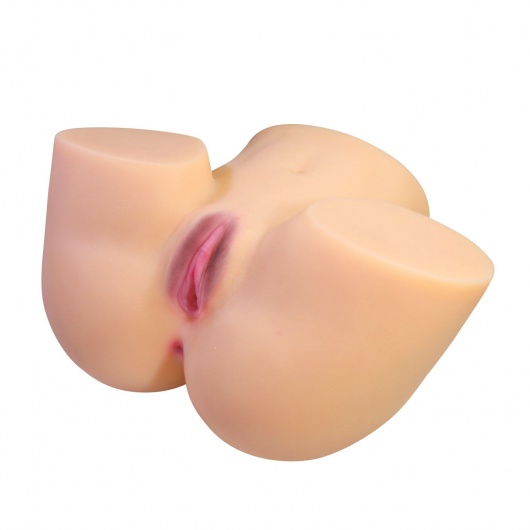 Телесный мастурбатор Liora с 2 любовными тоннелями - Baile - в Кисловодске купить с доставкой