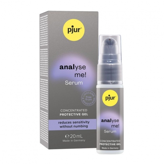 Расслабляющая анальная сыворотка pjur Analyse Me Serum - 20 мл. - Pjur - купить с доставкой в Кисловодске