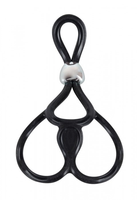 Лассо с подхватом мошонки Triple Ball-und Cockring - Orion - в Кисловодске купить с доставкой