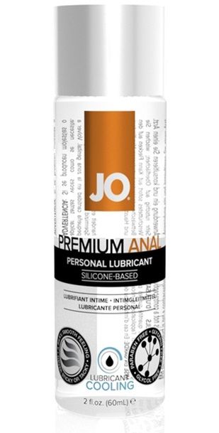 Анальный охлаждающий лубрикант на силиконовой основе JO PREMIUM ANAL COOLING - 60 мл. - System JO - купить с доставкой в Кисловодске