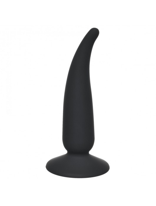 Чёрная анальная пробка P-spot Teazer Black - 12,2 см. - Lola Games - в Кисловодске купить с доставкой