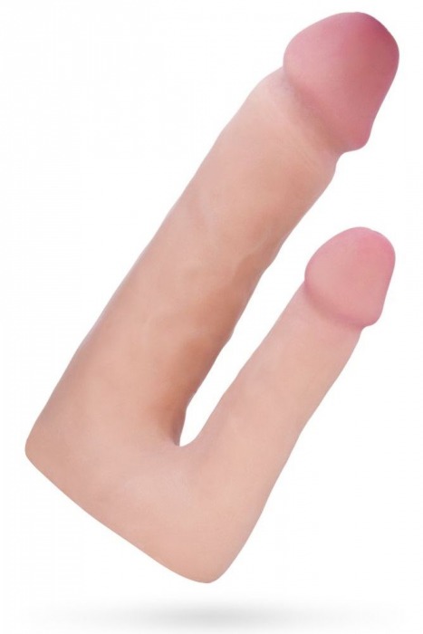 Поясной страпон с насадкой для двойного проникновения - 16 см. - ToyFa - купить с доставкой в Кисловодске