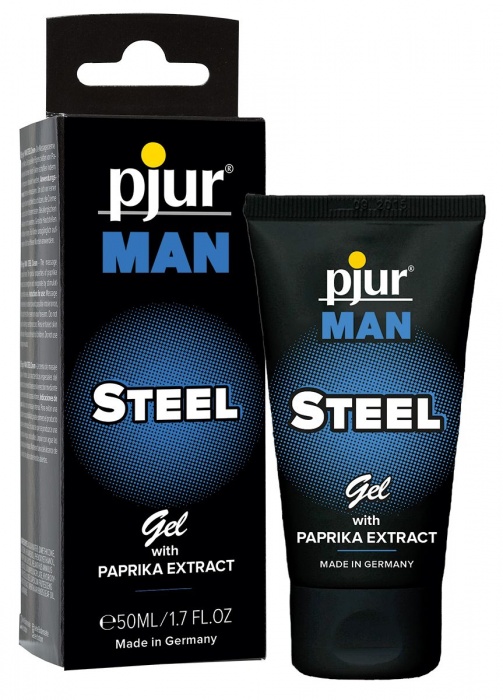 Эрекционный гель для пениса pjur MAN Steel Gel - 50 мл. - Pjur - купить с доставкой в Кисловодске