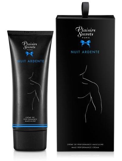 Возбуждающий крем для мужчин Nuit Ardente Creme Performante Plaisirs Secrets - 60 мл. - Plaisir Secret - купить с доставкой в Кисловодске