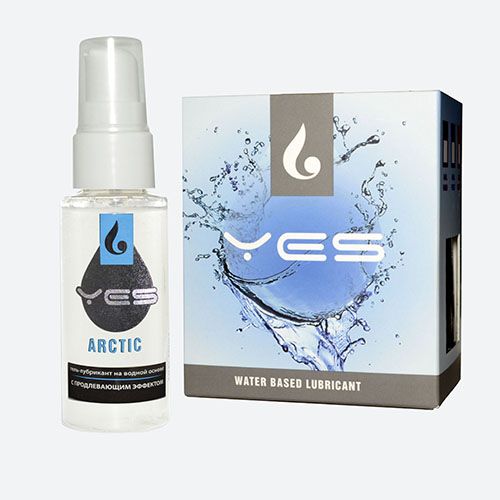 Интимный гель-лубрикант Yes Arctic с продлевающим эффектом - 30 мл. - Sitabella - купить с доставкой в Кисловодске