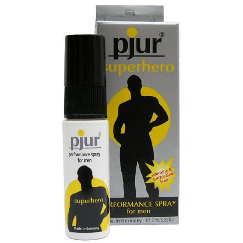 Пролонгирующий мужской спрей pjur SUPERHERO spray - 20 мл. - Pjur - купить с доставкой в Кисловодске
