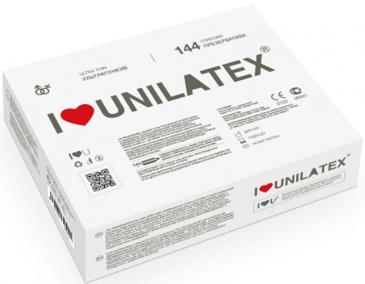Ультратонкие презервативы Unilatex Ultra Thin - 144 шт. - Unilatex - купить с доставкой в Кисловодске