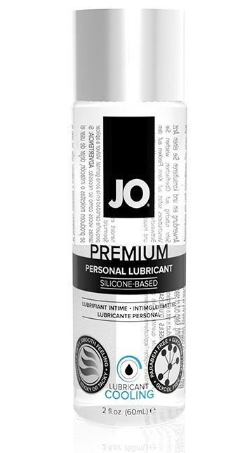 Охлаждающий лубрикант на силиконовой основе JO Personal Premium Lubricant Cooling - 60 мл. - System JO - купить с доставкой в Кисловодске