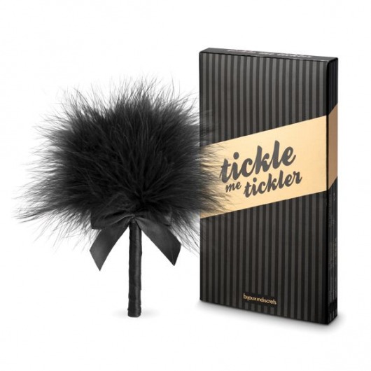 Пуховка для эротических игр Tickle Me Tickler - Bijoux Indiscrets - купить с доставкой в Кисловодске