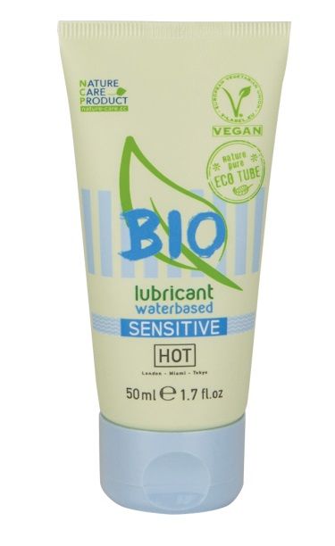 Органический лубрикант для чувствительной кожи Bio Sensitive - 50 мл. - HOT - купить с доставкой в Кисловодске