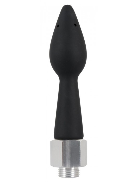 Чёрная анальная насадка для душа Anal Douche Rear Splash - Orion - купить с доставкой в Кисловодске
