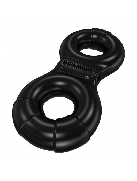 Чёрное эрекционное виброкольцо Eight - Bathmate - в Кисловодске купить с доставкой