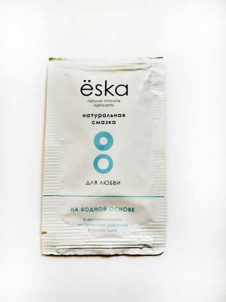 Натуральный лубрикант на водной основе Ёska - 7 мл. - Eska - купить с доставкой в Кисловодске