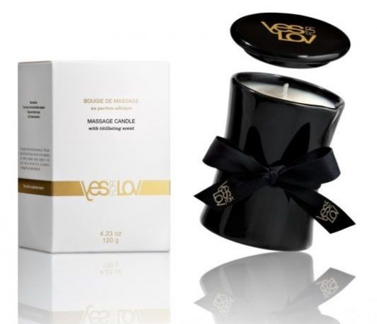 Массажная свеча Titillating Massage Candle - 120 мл. - YESforLOV - купить с доставкой в Кисловодске
