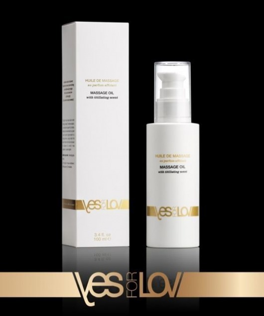 Массажное масло TITILLATING MASSAGE OIL - 100 мл. - YESforLOV - купить с доставкой в Кисловодске