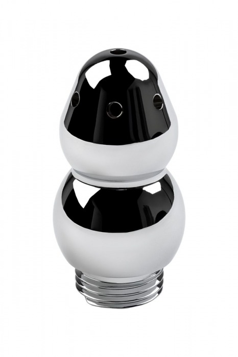 Металлический анальный душ с тремя насадками - ToyFa - купить с доставкой в Кисловодске