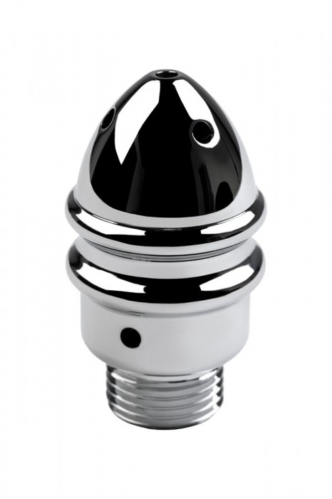 Металлический анальный душ с тремя насадками - ToyFa - купить с доставкой в Кисловодске