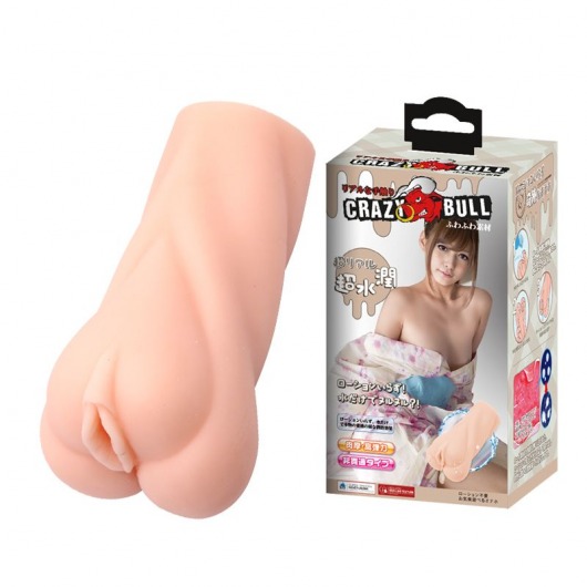 Мастурбатор-вагина Crazy Bull Heart Shape с эффектом смазки - Baile - в Кисловодске купить с доставкой