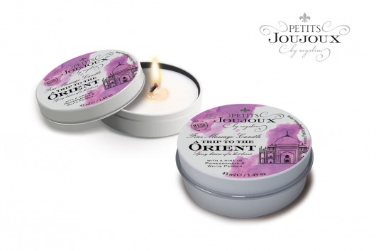 Массажная свеча Petits Joujoux Orient с ароматом граната и белого перца - 33 гр. - MyStim - купить с доставкой в Кисловодске