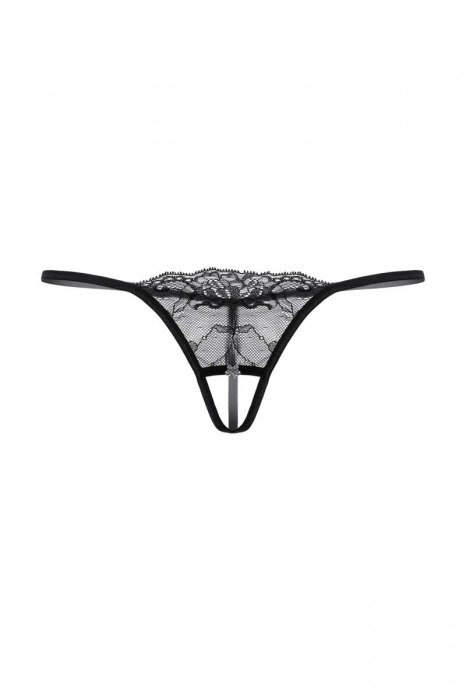 Кружевные трусики с вырезом и украшением - SoftLine купить с доставкой