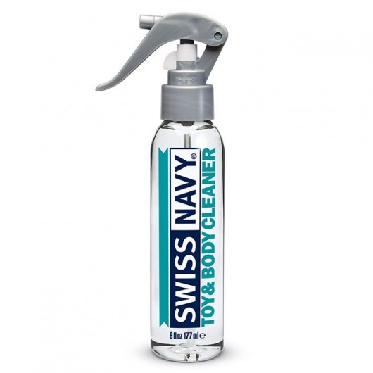 Очищающий спрей для игрушек и тела Swiss Navy Toy   Body Cleaner - 177 мл. - Swiss navy - купить с доставкой в Кисловодске