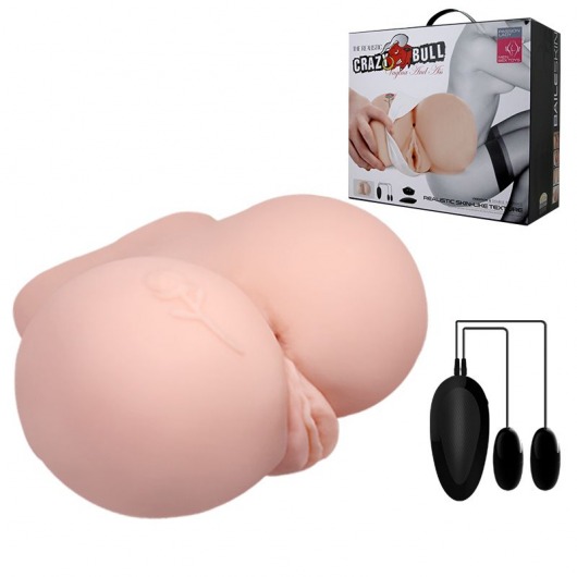 Вагина и анус с вибрацией CrazyBull Vagina and Ass - Baile - в Кисловодске купить с доставкой