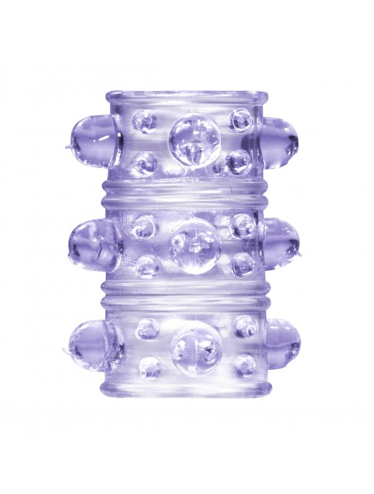 Фиолетовая насадка на пенис Rings Armour - Lola Games - в Кисловодске купить с доставкой