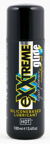 Анальная смазка на силиконовой основе Exxtreme Glide - 100 мл. - HOT - купить с доставкой в Кисловодске