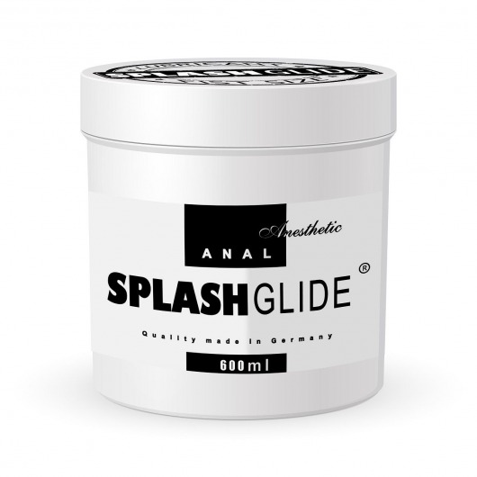Анальный гель на водной основе SPLASHGLIDE ANAL ANESTHETIC FIST SIZE - 600 мл. - Splashglide - купить с доставкой в Кисловодске
