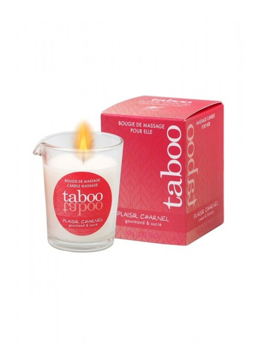 Массажное аромамасло с афродизиаками для женщин RUF Taboo Plaisir charnel - 60 гр. - RUF - купить с доставкой в Кисловодске