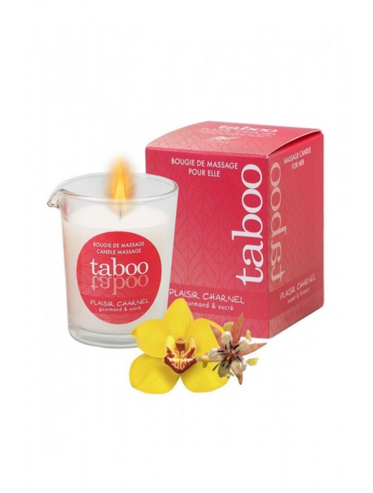 Массажное аромамасло с афродизиаками для женщин RUF Taboo Plaisir charnel - 60 гр. - RUF - купить с доставкой в Кисловодске